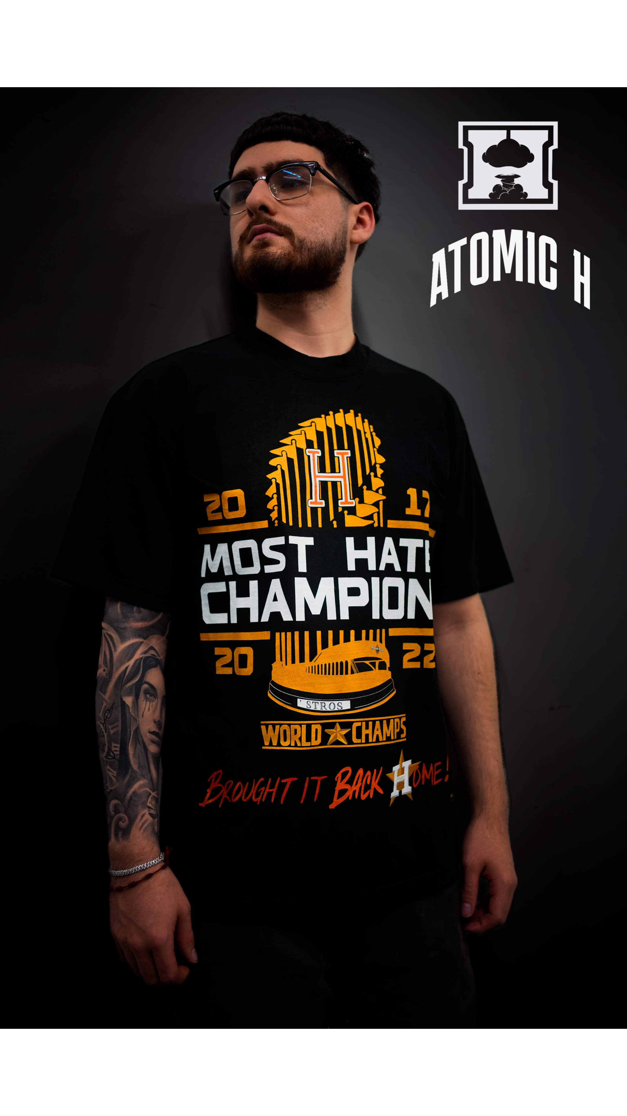 ATOMIC H - Most Hated Champions | 1st Edition Premium Garment